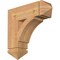 Ekena Millwork Thorton Arts & Crafts Smooth Bracket, Western Red Cedar, 5 1/2"W x 20"D x 20"H BKT06X20X20THR03SWR - alternate 1